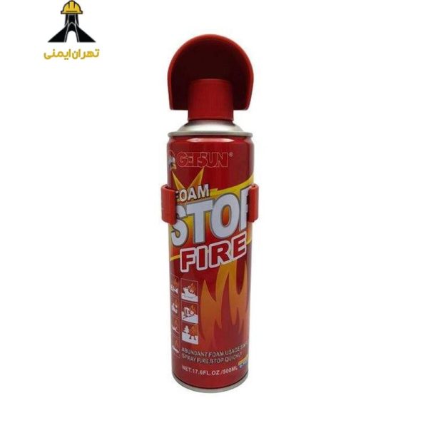 اسپری ضد حریق گتسان مدل G-7027 حجم 500 میلی لیتر