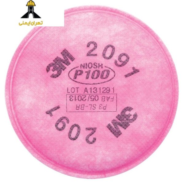 فیلتر ماسک تری‌ام مدل 2091 p100 2 بسته 2عددی