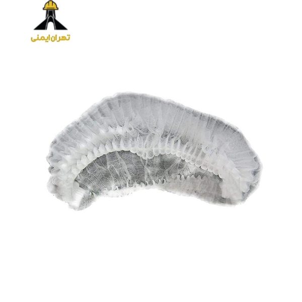 کلاه یکبار مصرف آکاردئونی مدل تی تی بسته 100 عددی